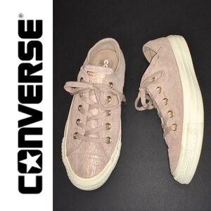 CONVERSE ALL STARS rose gold sneakers